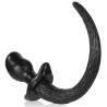 Oxballs Plug Queue Puppy Tail Beagle 9.5 x 5cm Noir